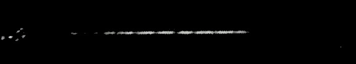 Processed fireball image
