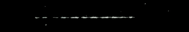 Processed fireball image