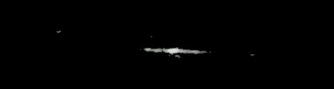 Processed fireball image
