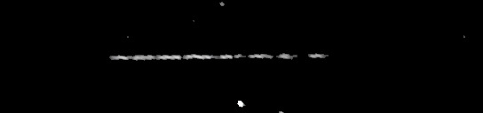 Processed fireball image