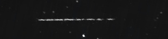 Unprocessed fireball image