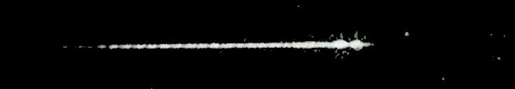 Processed fireball image