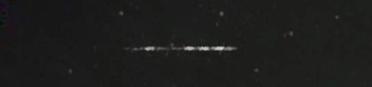 Unprocessed fireball image