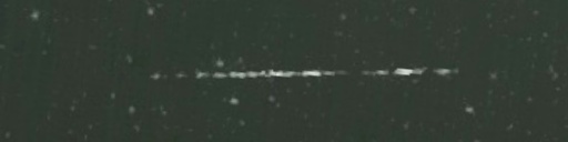 Unprocessed fireball image