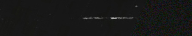 Unprocessed fireball image