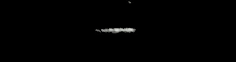 Processed fireball image