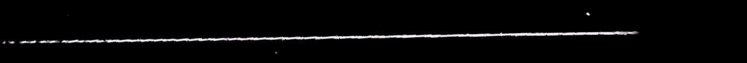 Processed fireball image