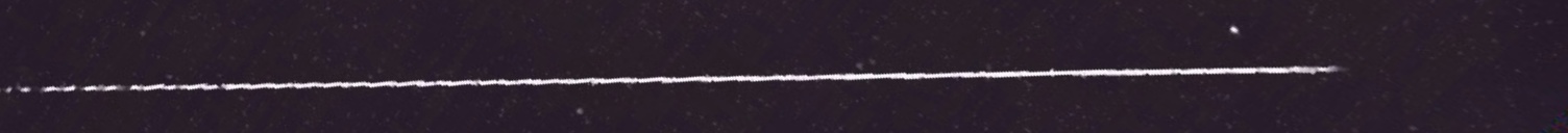 Unprocessed fireball image