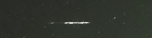 Unprocessed fireball image