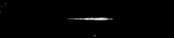 Processed fireball image