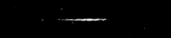 Processed fireball image