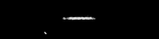 Processed fireball image