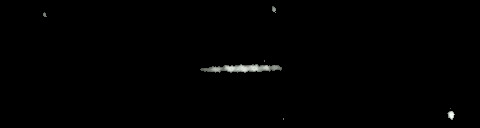 Processed fireball image