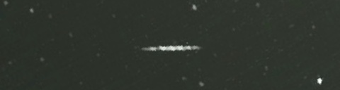 Unprocessed fireball image