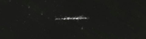 Unprocessed fireball image