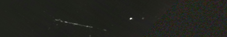 Unprocessed fireball image