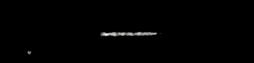 Processed fireball image