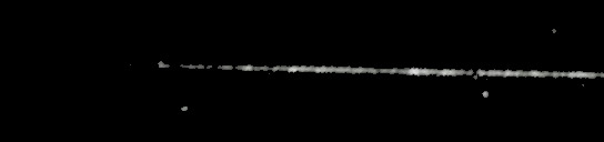 Processed fireball image