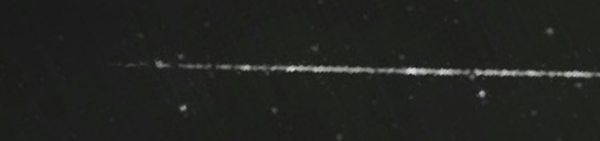 Unprocessed fireball image