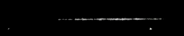 Processed fireball image