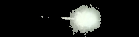 Processed fireball image