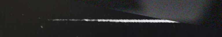 Unprocessed fireball image