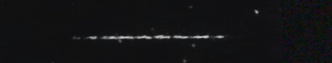 Unprocessed fireball image