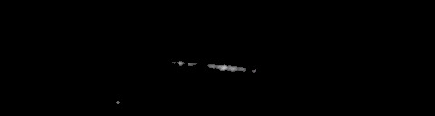 Processed fireball image