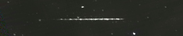 Unprocessed fireball image