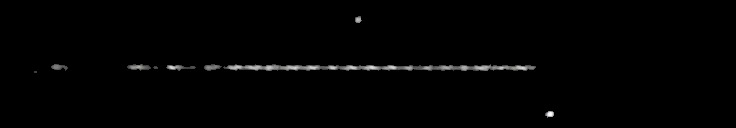 Processed fireball image