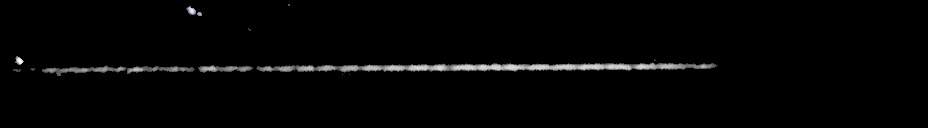 Processed fireball image