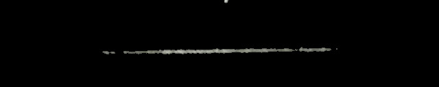 Processed fireball image