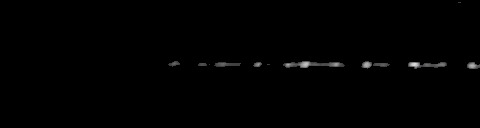 Processed fireball image