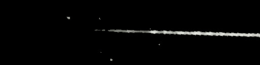 Processed fireball image