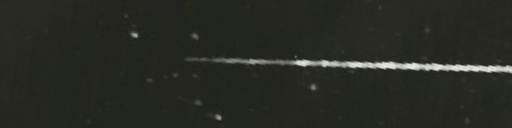 Unprocessed fireball image