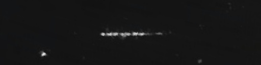 Unprocessed fireball image