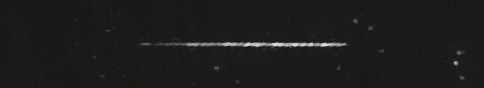 Unprocessed fireball image