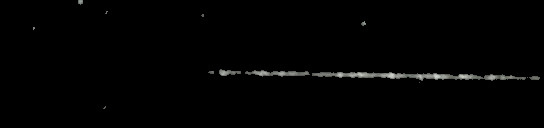 Processed fireball image