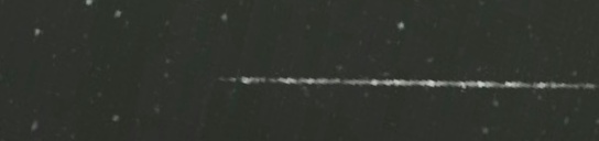 Unprocessed fireball image