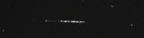 Unprocessed fireball image