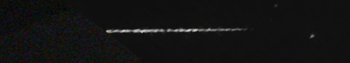 Unprocessed fireball image