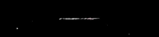 Processed fireball image