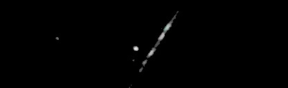 Processed fireball image