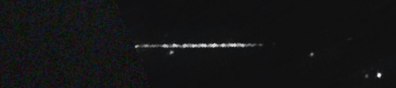 Unprocessed fireball image