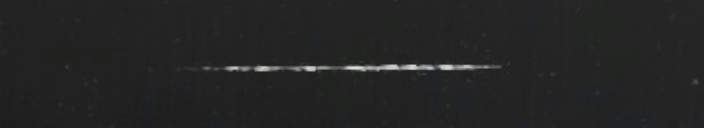 Unprocessed fireball image