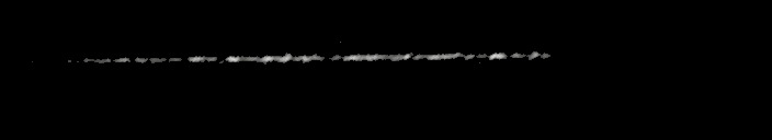 Processed fireball image