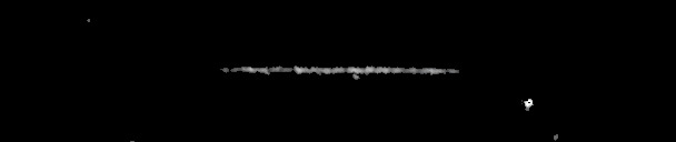 Processed fireball image