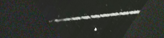 Unprocessed fireball image