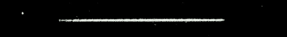 Processed fireball image