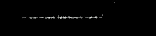 Processed fireball image